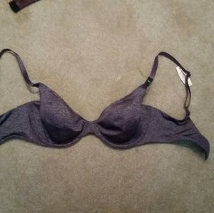 Purple bra