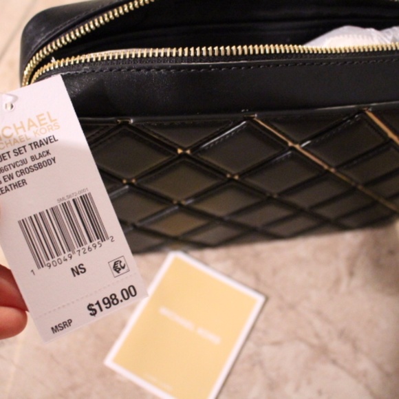 Last chance! MK Jet Set Quilted Leather Crossbody - Picture 6 of 8