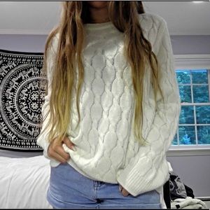FOREVER 21 💗💕 soft white sweater NOT SOLD