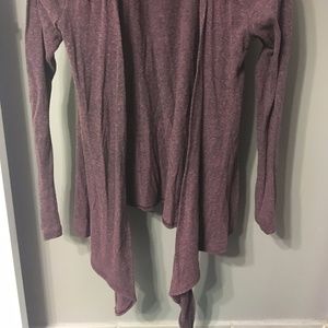 bp Sweaters - Purple Angular Cardigan bp Sweaters - Purple Angular Cardigan