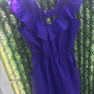Purple dress