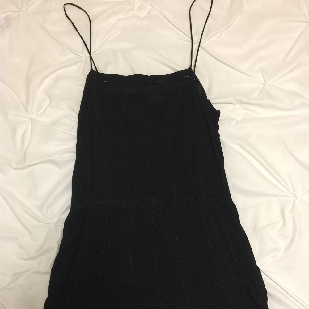 Free people black romper