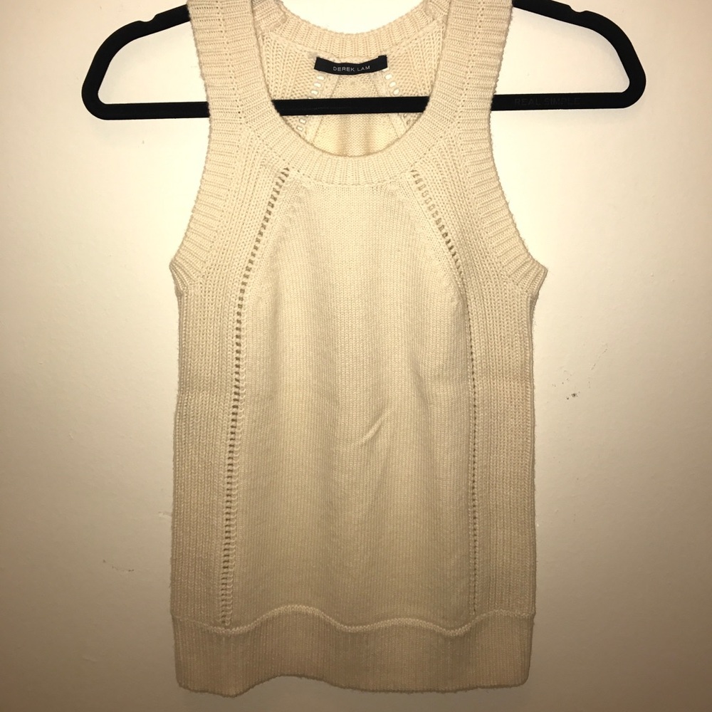 Derek Lam Sleeveless Cashmere Sweater