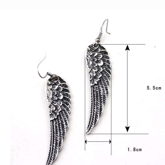 Angel 😇 Wings Earrings - Picture 3 of 4