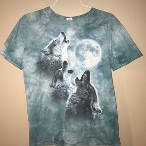 Vintage Howling Wolf T Shirt