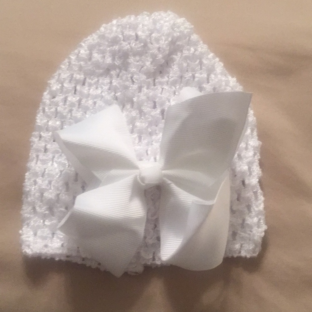Baby Hat Newborn White