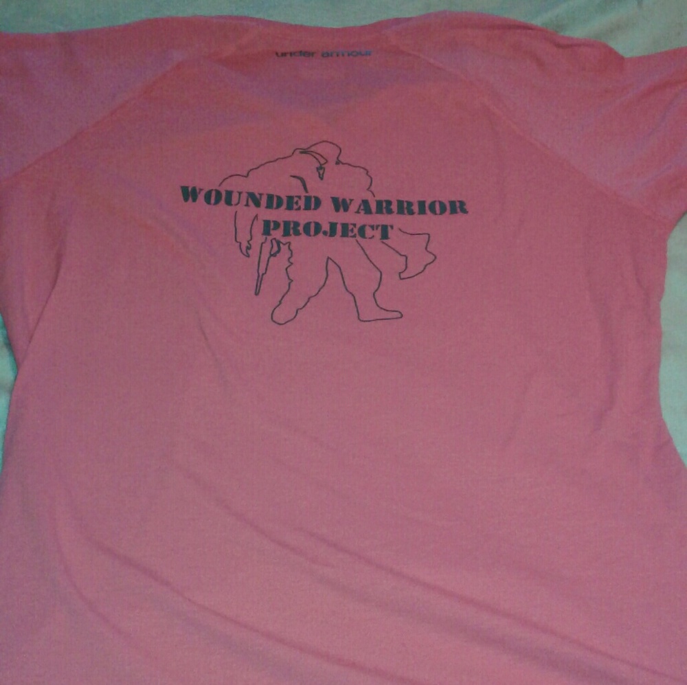 Under armour large wounded warriors project tee