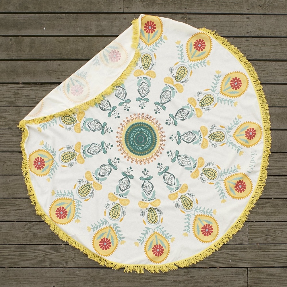 Mandala Beach Throw