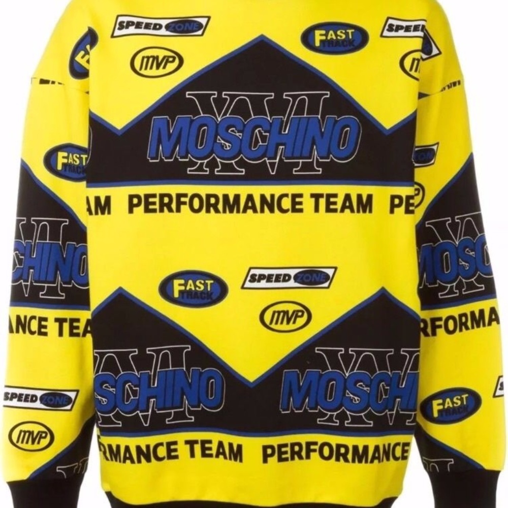 MOSCHINO Mochino Perfomance Team Sweatshirt XL