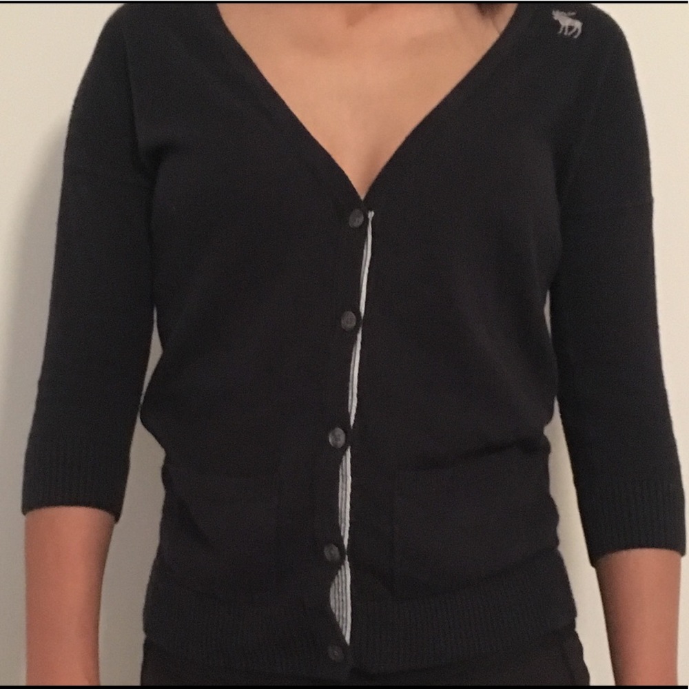 Abercrombie Kids Navy Blue Cardigan
