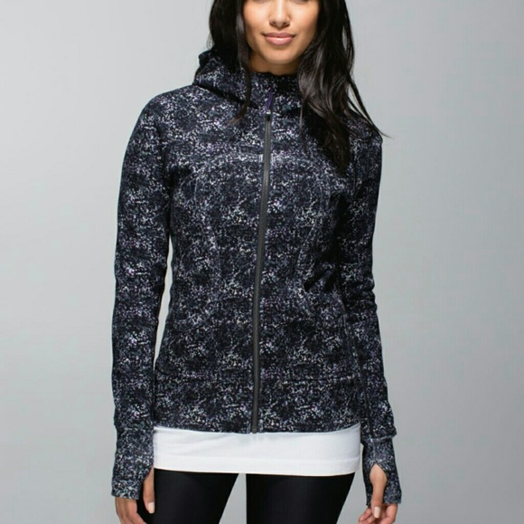 lululemon athletica Tops - Lululemon Scuba Hoodie Sweater Rocky Road Size 10