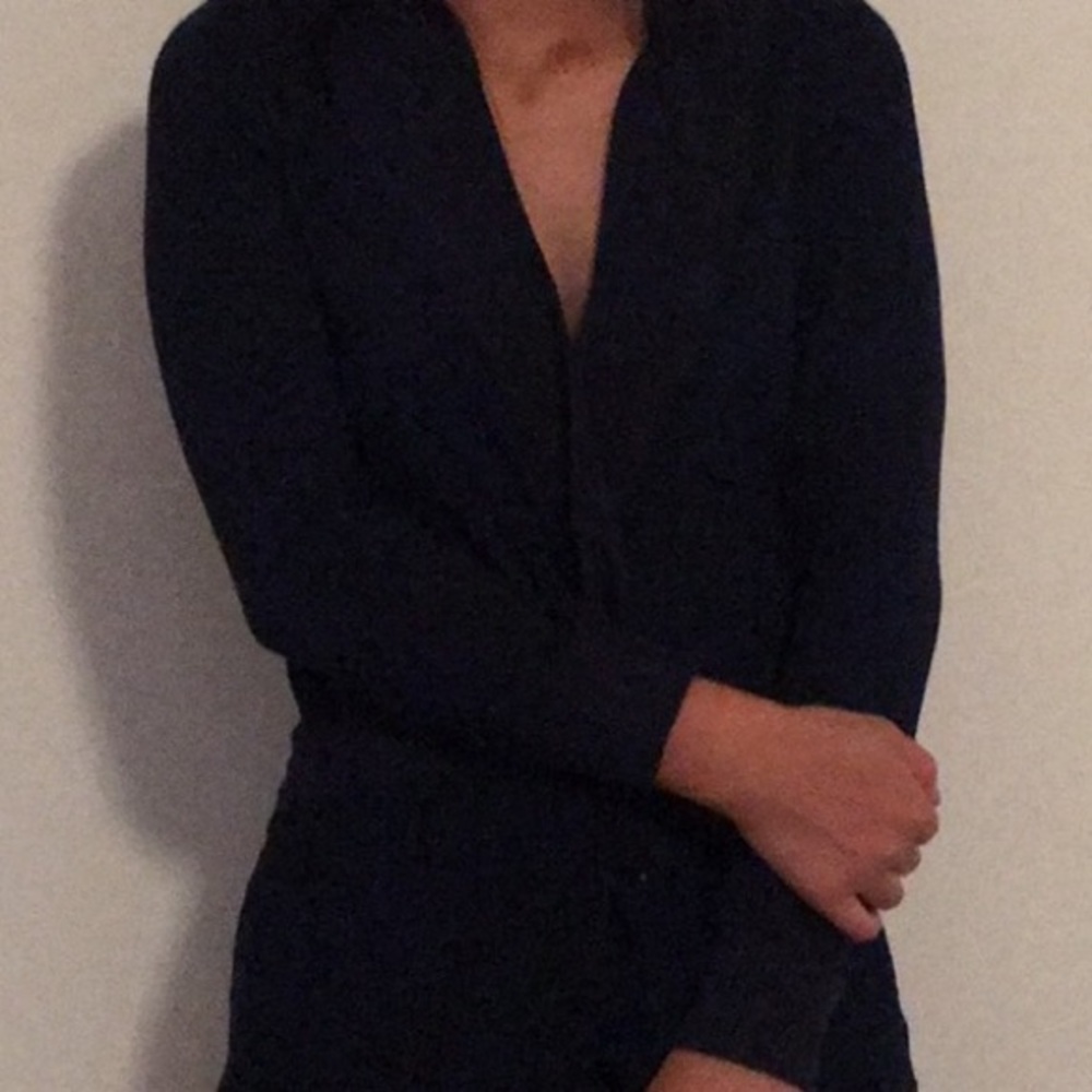 Dark Navy Blue Cardigan