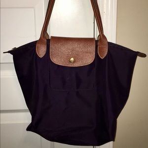 Longchamp Plum Bag
