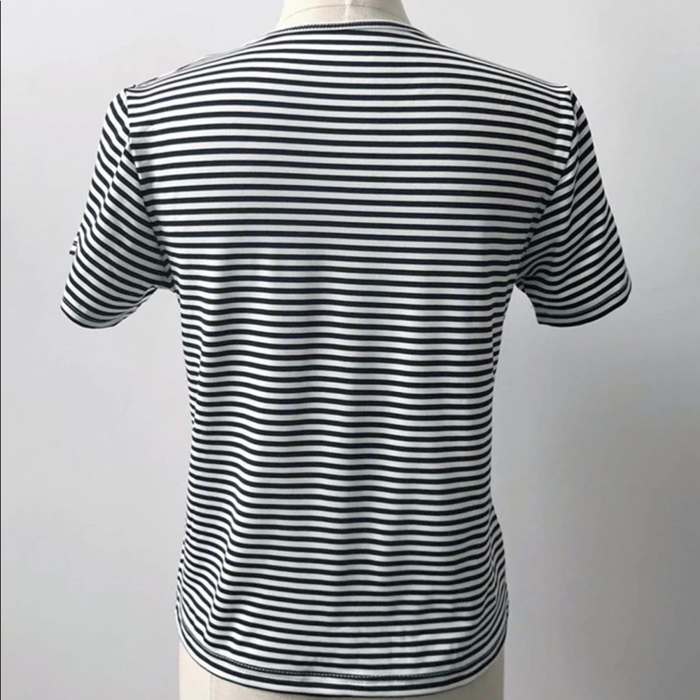 Rose Embroidered Tee - Picture 3 of 6