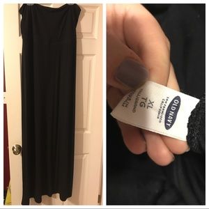 Strapless maxi dress