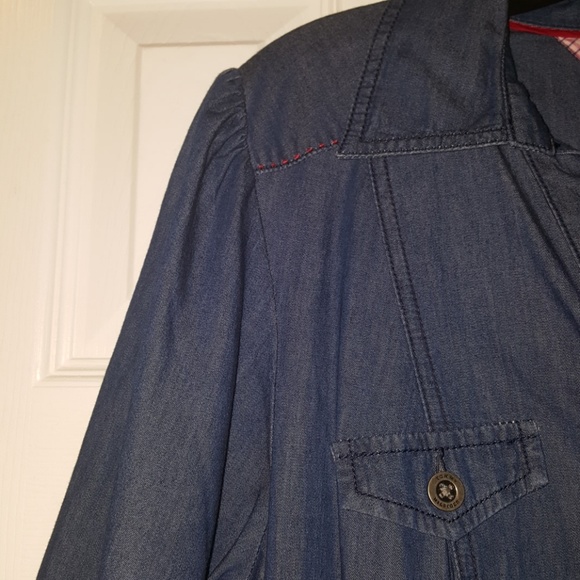Gorgeous brand new denim button front dress - Picture 3 of 3