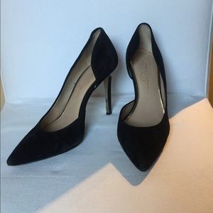 Black Jessica Simpson high heels