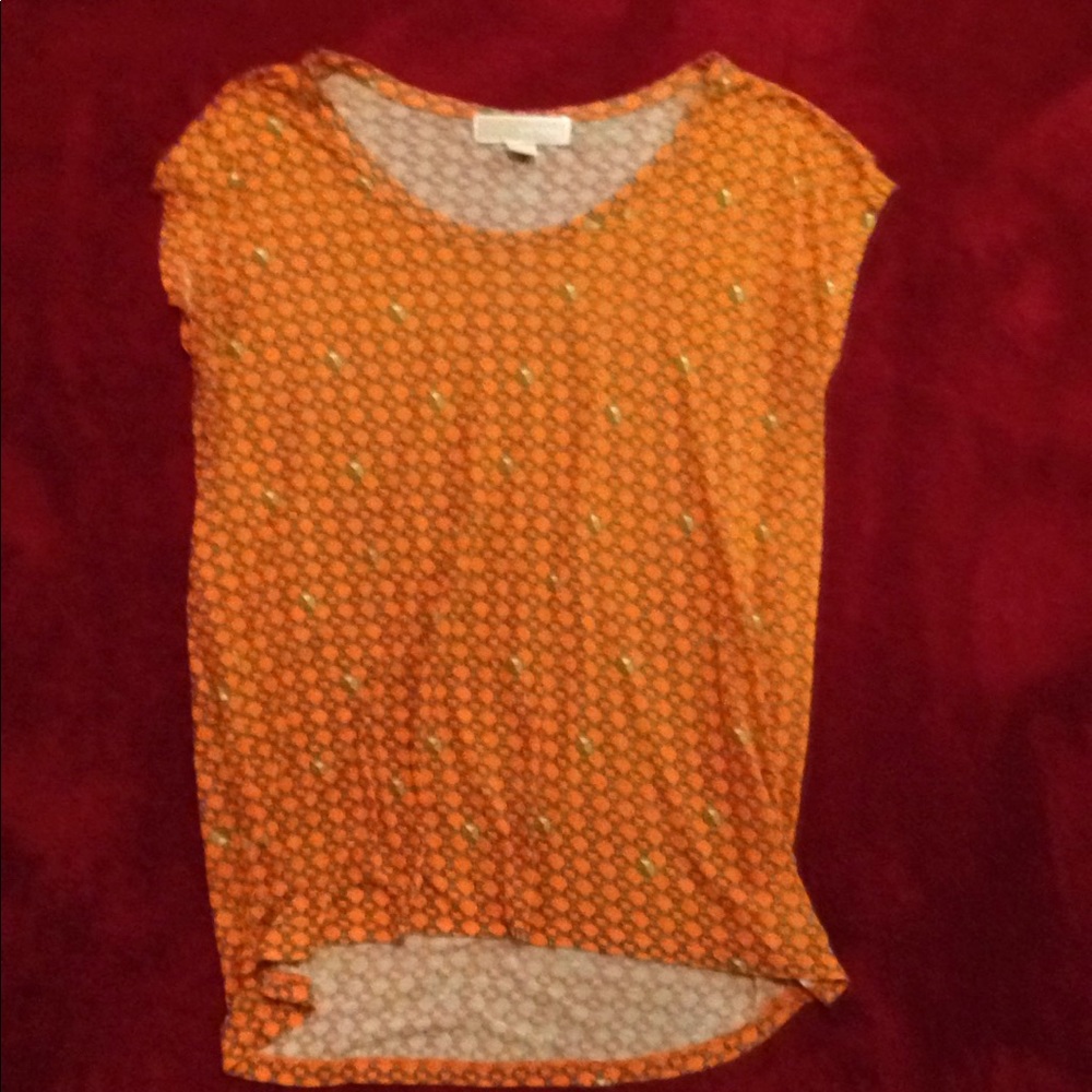 Michael Kors orange chain shirt!