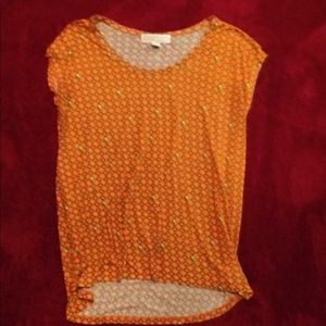 Michael Kors orange chain shirt!