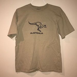 Vintage Australia Embroidered T Shirt
