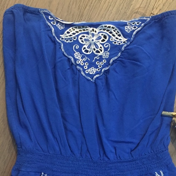 Blue Romper - Picture 2 of 4