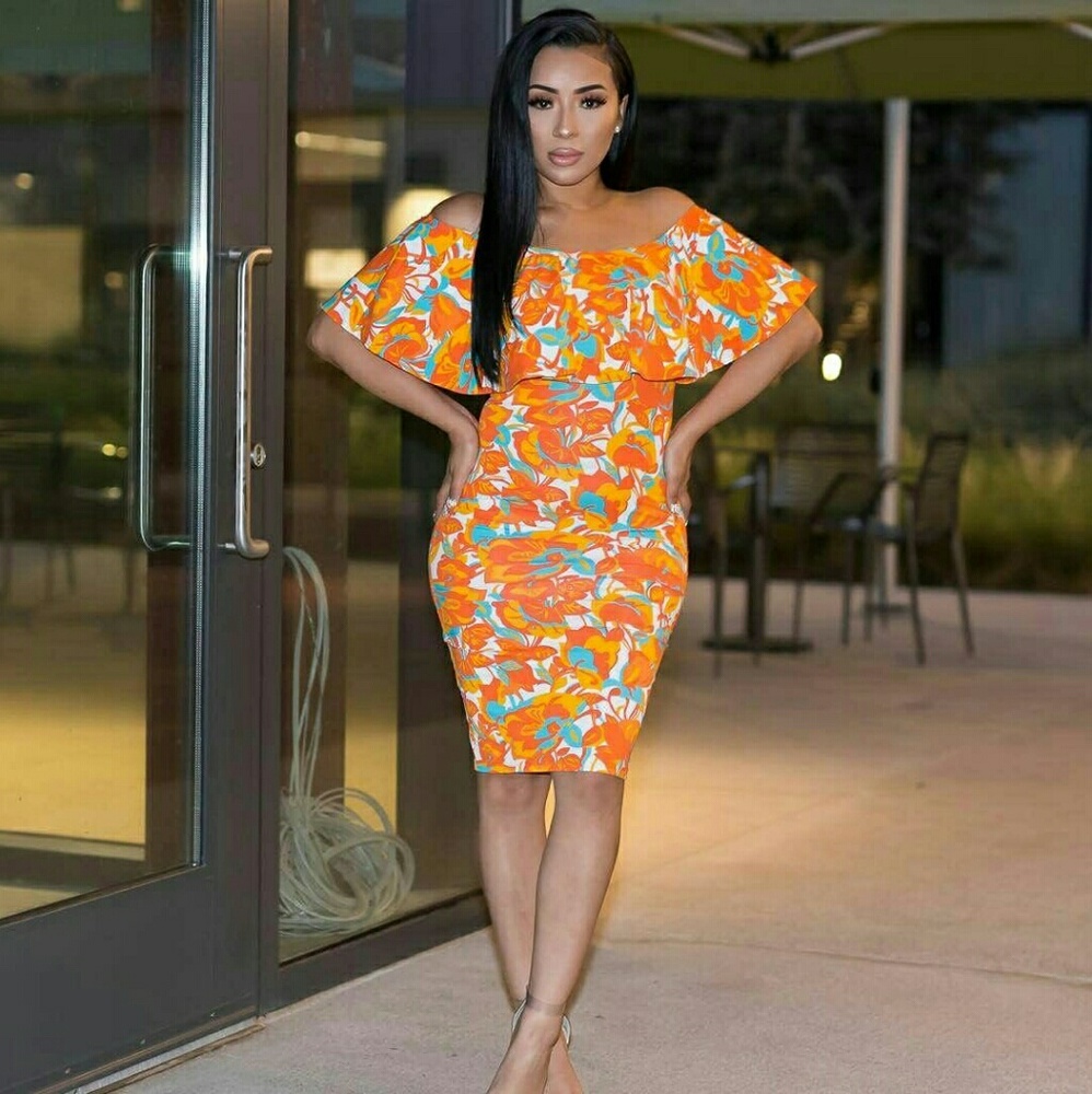 Off shoulder dress