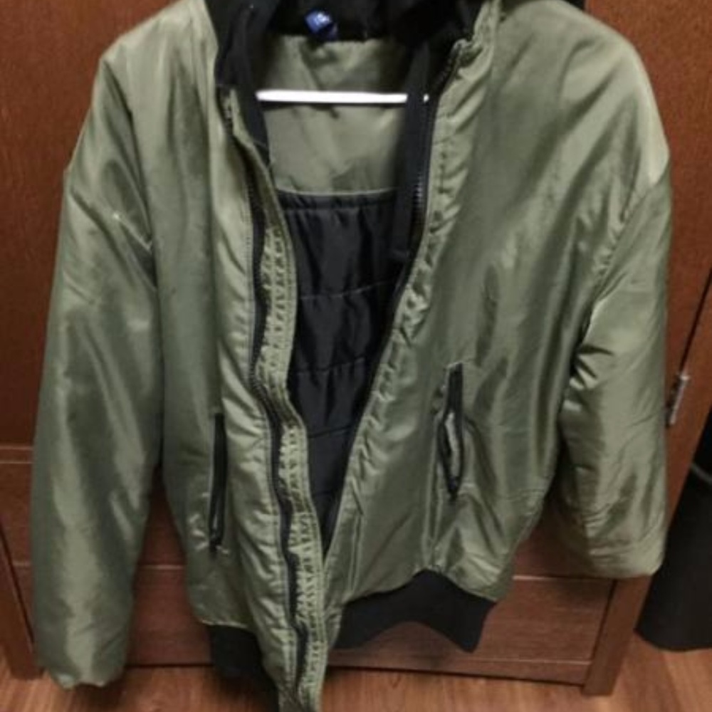 Military bomber jacket