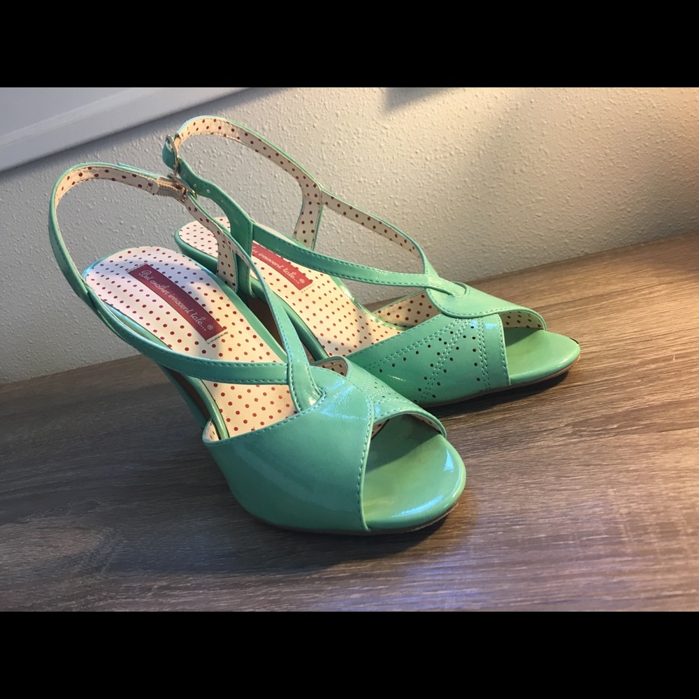 BAIT Seafoam Slingbacks