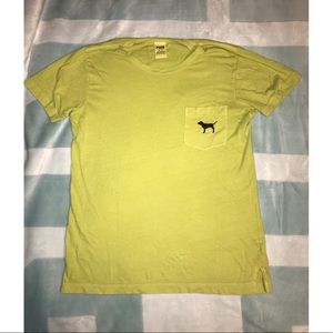 PINK lime green shirt