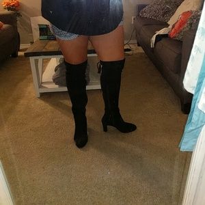 Above the knee boots