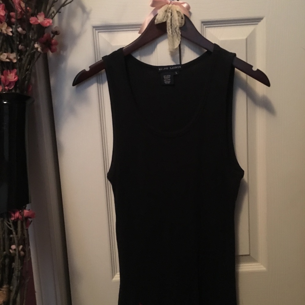 Ralph Lauren: navy tank top