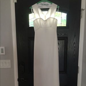 White long gown