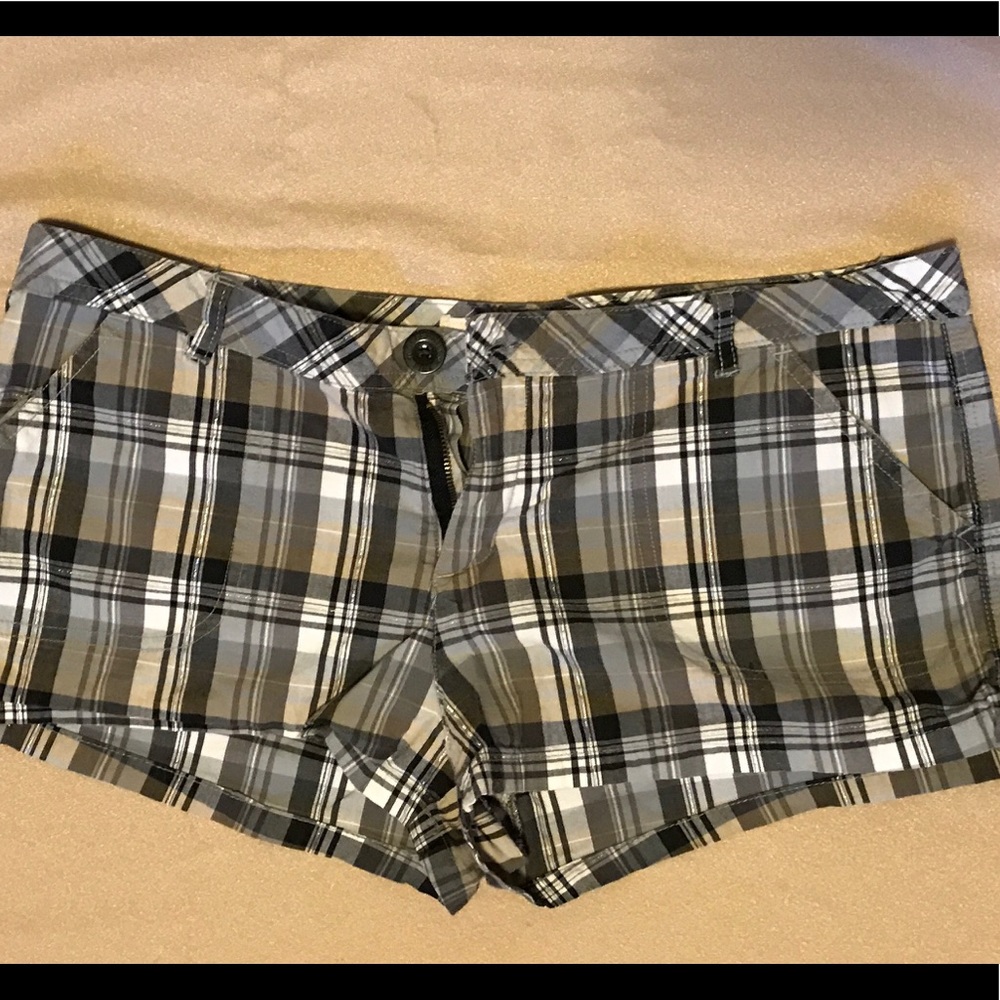 Plaid shorts