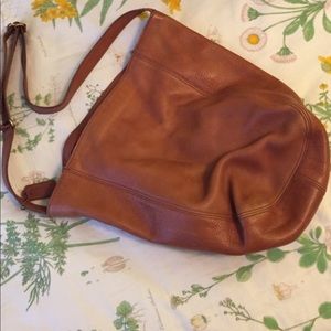 VINTAGE COACH LARGE LEATHER PURSE