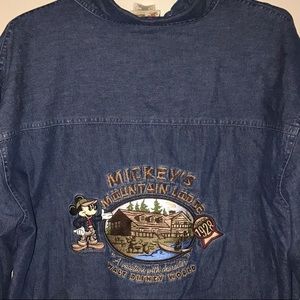 Very Rare Vintage Denim Fleece lined Button Down