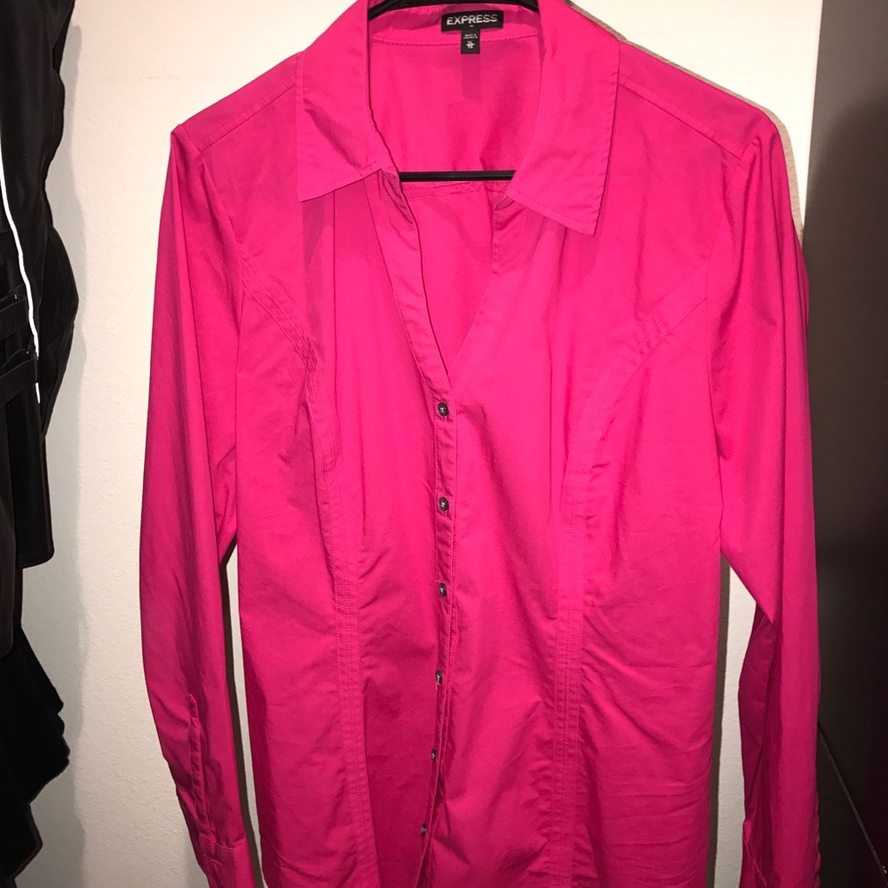 EXPRESS stretch shirt - Pink