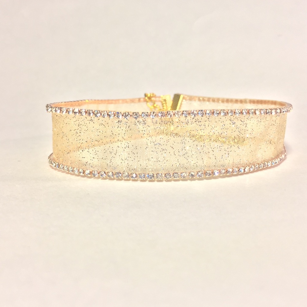 CCO✨• ✨Time2shine✨Sexy Mesh & Rhinestone Choker