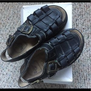 Black Dr Marten Sandals
