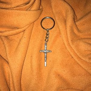 Jesus on the cross keychain