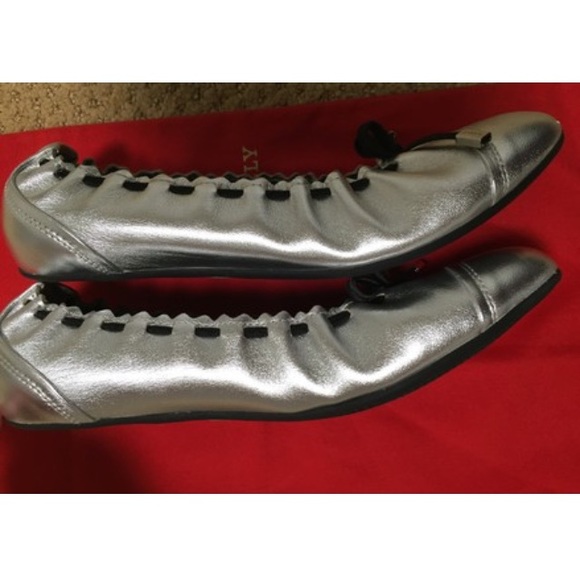 New Bally silver ballet flats - Picture 4 of 8