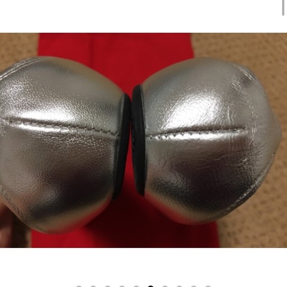 New Bally silver ballet flats - Picture 6 of 8