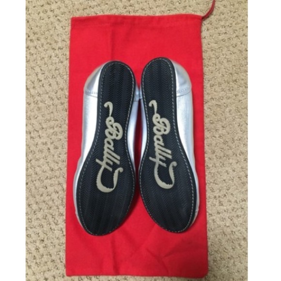 New Bally silver ballet flats - Picture 7 of 8