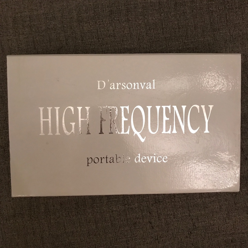 D'arsonoval high frequency facial wand