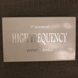 D'arsonoval high frequency facial wand