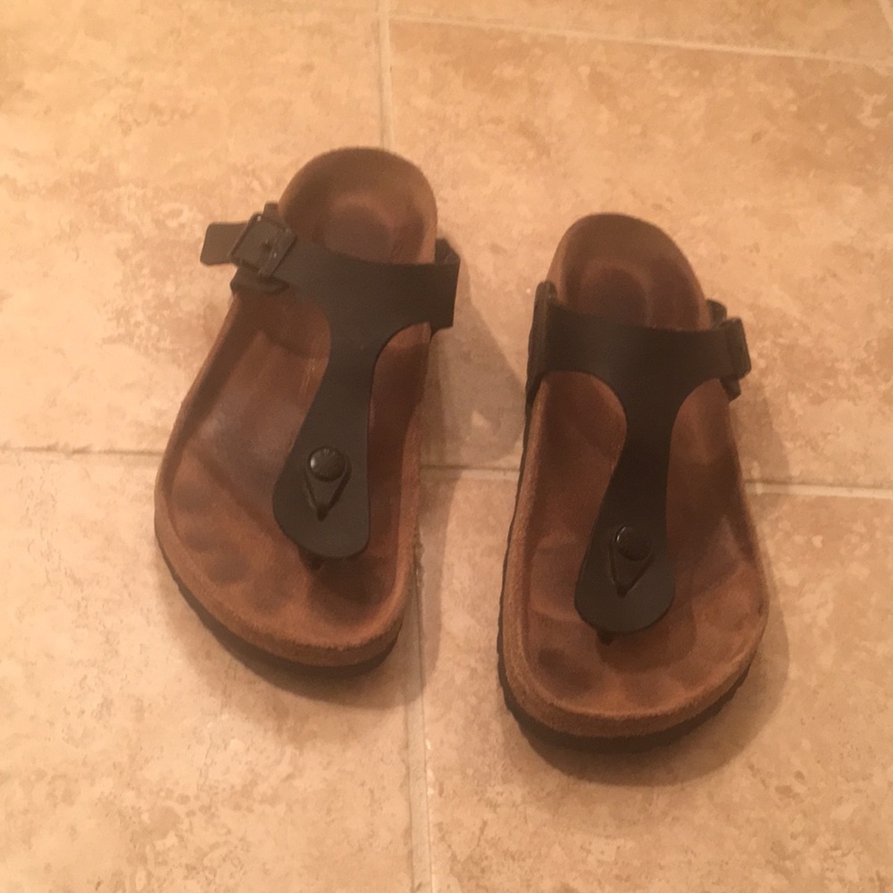 Black Birkenstocks