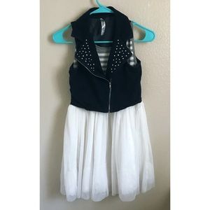 Tulle Girl's Dress W/ Vest 🌸💐🌸