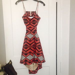 Love Audrey 3+1 Red|White|Black dress sz 4