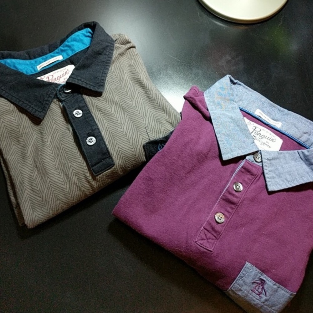 Set of 3 Penguin 🐧 polos