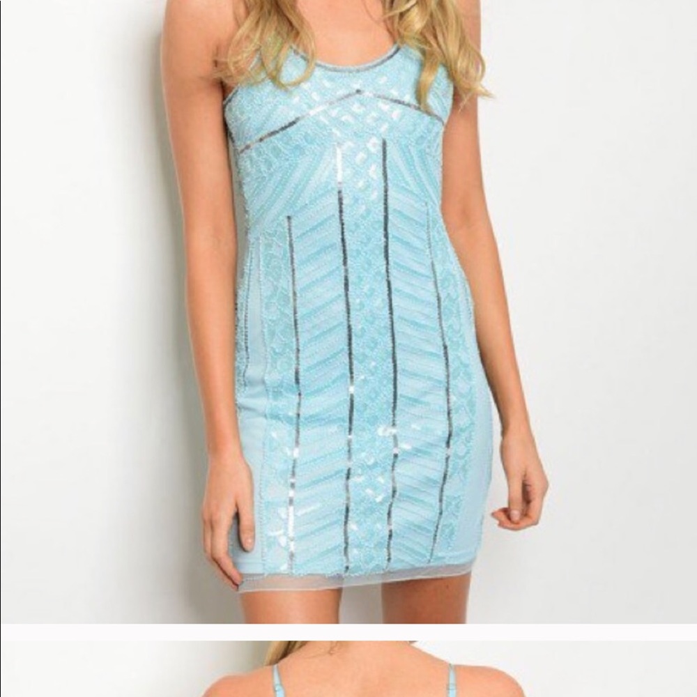 Beautiful sequined dress