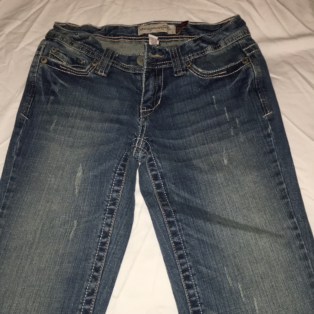 Aeropostale destroyed jeans